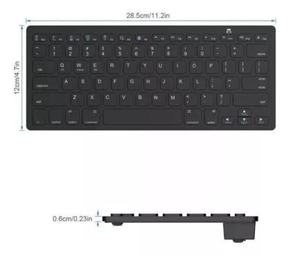 Imagem de Teclado   Sem Fio Wireless Usb Pc Notebook