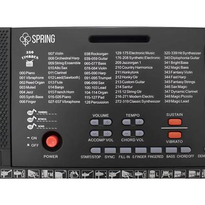 Imagem de Teclado spring new tc-161mk 61 teclas 200 timbres pitch band