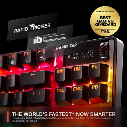 Imagem de Teclado SteelSeries Apex Pro TKL Gen 3 OmniPoint 3.0 USB-C