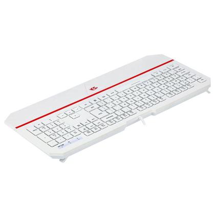 Imagem de Teclado usb gamer karura 2 redragon abnt2 branco - k502w-n