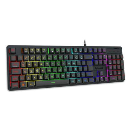 Imagem de Teclado usb gamer netherbane rainbow redragon preto - k521-r pt