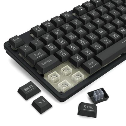 Imagem de Teclado usb gamer netherbane rainbow redragon preto - k521-r pt