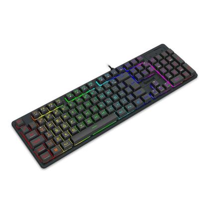 Imagem de Teclado usb gamer netherbane rainbow redragon preto - k521-r pt
