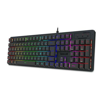 Imagem de Teclado usb gamer netherbane rainbow redragon preto - k521-r pt