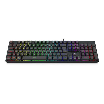 Imagem de Teclado usb gamer netherbane rainbow redragon preto - k521-r