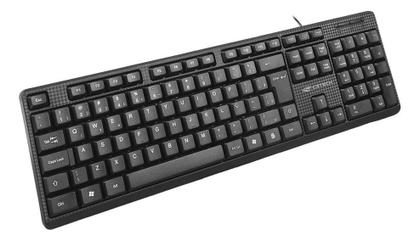 Imagem de Teclado Usb Preto Com Fio Kb-14bk C3tech Kit Com 5 Atacado