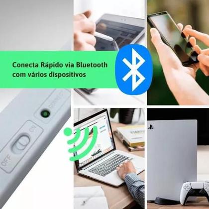 Imagem de Teclado  Wireless com tvs Smartv celulasres e tablets Nf TC01