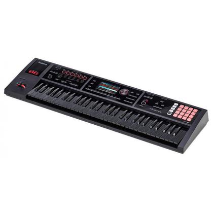 Teclado Workstation Roland FA06B 61 Teclas Pretas - Teclado