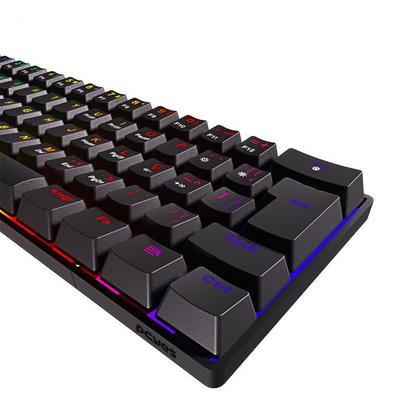 Imagem de Teclado Zot Compacto Mecânico RGB Anti-Ghosting ABNT2 PCYES Outemu Brown