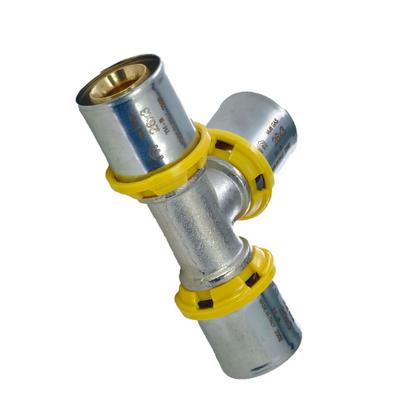 Imagem de Tee 90 Liso Fêmea Igual DN 26 mm PEX-AL-PEX  