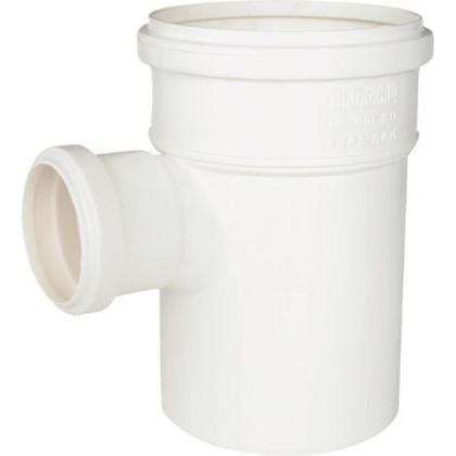 Imagem de Tee Esgoto Plastilit 75 X 50 Branco - Kit C/10 Unidades