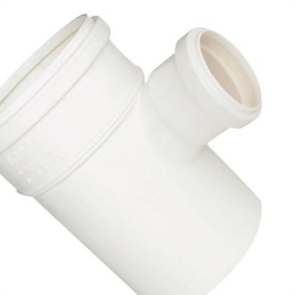 Imagem de Tee Esgoto Plastilit 75 X 50 Branco - Kit C/10 Unidades