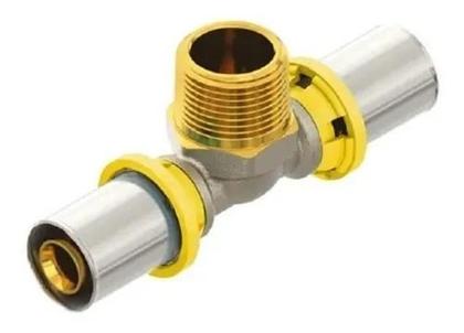 Imagem de Tee Macho P/gas 16mm X 1/2 Multi, Emmeti