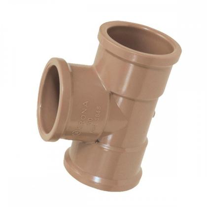 Imagem de Tee Marrom Krona Liso Liso Liso 40Mm 457 - Kit C/10