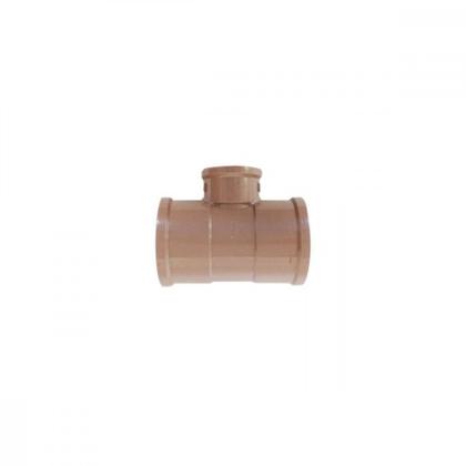 Imagem de Tee Marrom Krona Liso Liso Liso Reducao 110Mmx75Mm 873