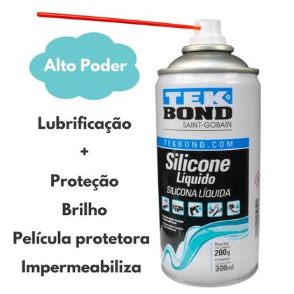 Imagem de Tekspray Silicone Líquido Impermeabilizante 200g/300ml