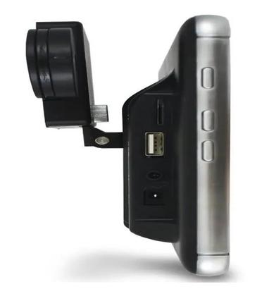 Imagem de Tela 8 Polegadas Portátil Monitor Veicular Digital Bluetooth Usb Encosto de Cabeça Acoplável
