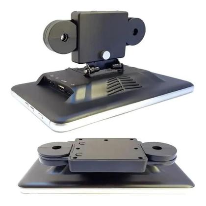 Imagem de Tela 8 Polegadas Portátil Monitor Veicular Digital Bluetooth Usb Encosto de Cabeça Acoplável