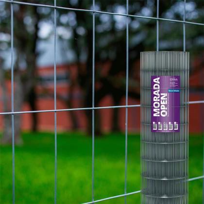 Imagem de Tela Alambrado Soldada Morada Open (Fio 2,30mm / Malha 6,5x15cm) - Rolo 25m