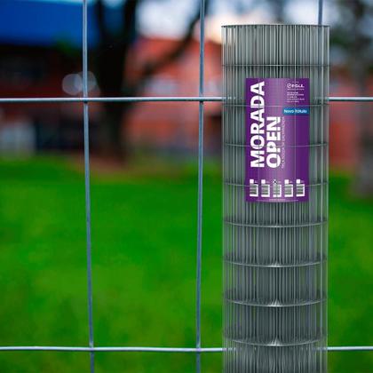 Imagem de Tela Alambrado Soldada Morada Open (Fio 2,30mm / Malha 6,5x15cm) - Rolo 25m