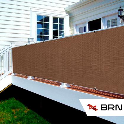 Imagem de Tela Cerca de Privacidade e Proteção Trama 90% Com Ilhós a Cada Metro Cores 2x1 Metros