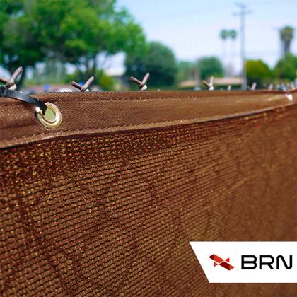 Imagem de Tela Cerca de Privacidade e Proteção Trama 90% Com Ilhós a Cada Metro Cores 2x1 Metros