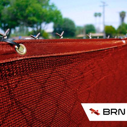 Imagem de Tela Cerca de Privacidade e Proteção Trama 90% Com Ilhós a Cada Metro Cores 2x1 Metros