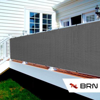 Imagem de Tela Cerca de Privacidade e Proteção Trama 90% Com Ilhós a Cada Metro Cores 2x1 Metros