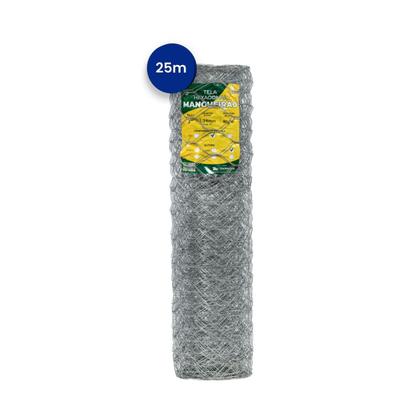 Imagem de TELA CERCA MANGUEIRÃO MALHA 3" FIO BWG 18(1,24mm) RL 25X0,6m
