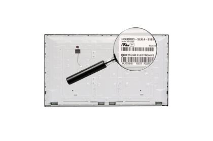 Imagem de Tela de cristal líquido Módulo TV LG 43UQ7500PSF EAJ65790401