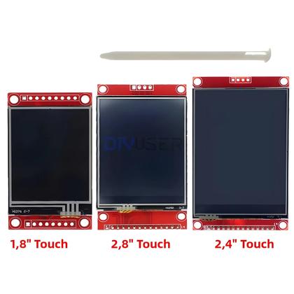 Imagem de Tela De Exibição Inteligente TFT De 2.4" 2.8" Com Toque, Resolução 240x320, Módulo De Circuito