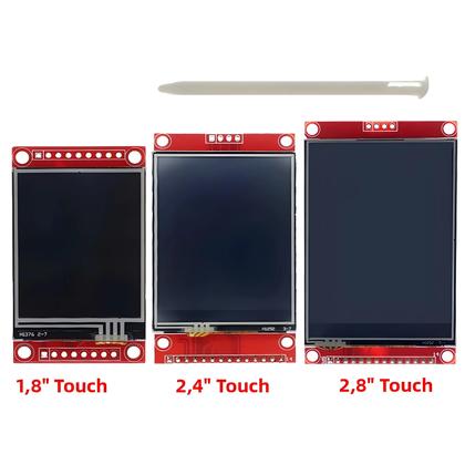 Imagem de Tela De Exibição Inteligente TFT De 2.4" 2.8" Com Toque, Resolução 240x320, Módulo De Circuito
