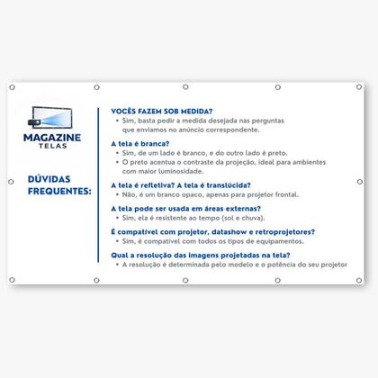 Imagem de Tela De Projeção 70 Polegadas Para Projetores