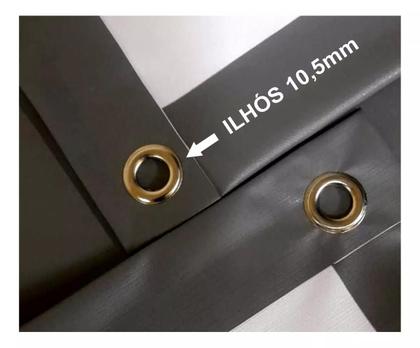 Imagem de Tela De Projeção Com Ilhós 150 Polegadas