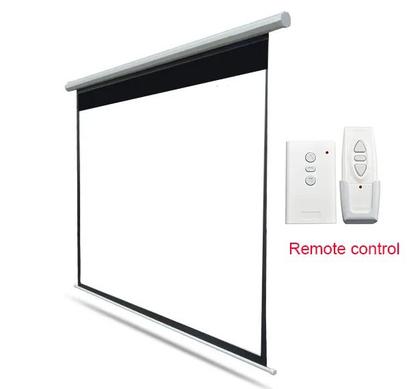 Imagem de Tela de Projeção Elétrica 100 Polegadas 43 Matte White com Controle Remoto 110V GRM