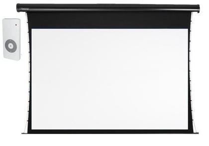 Imagem de Tela de Projeção Elétrica Tensionada Tahiti 16:9 WScreen 84 Polegadas 1,86 m x 1,05 m TTTE-007 LARGURA TOTAL 2,33