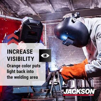 Imagem de Tela de soldagem transparente Curtain Jackson Safety Wilson de 14 mil