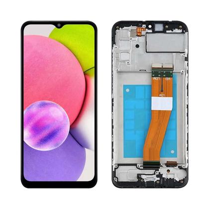 Imagem de Tela Display Lcd Touch Screen Para A03S Incell Com Aro 