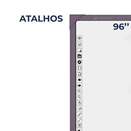 Imagem de Tela interativa unionboard color 96 polegadas