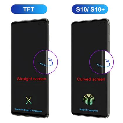 Imagem de Tela LCD Samsung Galaxy S10 plus Com Impressão Digital G975F Display Digital Touch