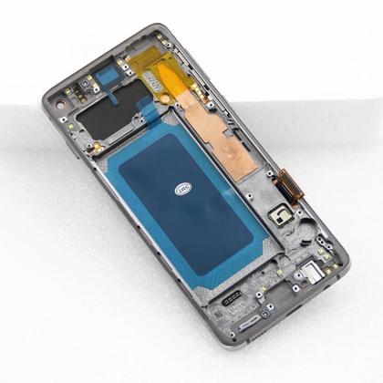 Imagem de Tela LCD Samsung Galaxy S10 plus Com Impressão Digital G975F Display Digital Touch