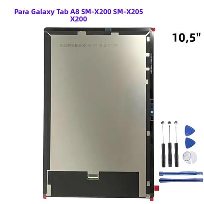 Imagem de Tela LCD Touch Screen Digitizer De Vidro Para Reparo Samsung Galaxy Tab A8 10.5" SM-X200 SM-X205