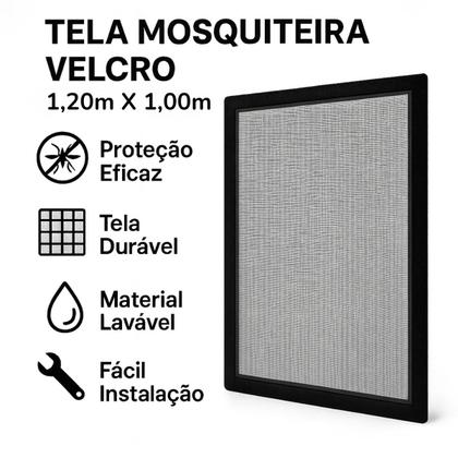Imagem de Tela Mosquiteira Adesiva Fibra de Vidro para Janela Instalação Rápida e Proteção Contra Insetos