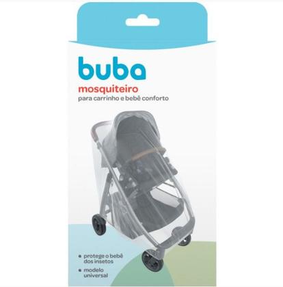 Imagem de Tela Mosquiteiro Para Carrinho De Bebê Com Elástico Buba