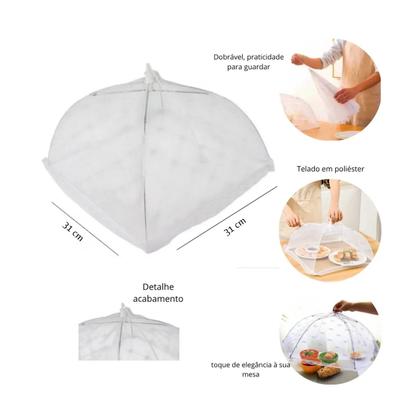 Imagem de Tela Mosquiteiro Protetor Alimentos Grande