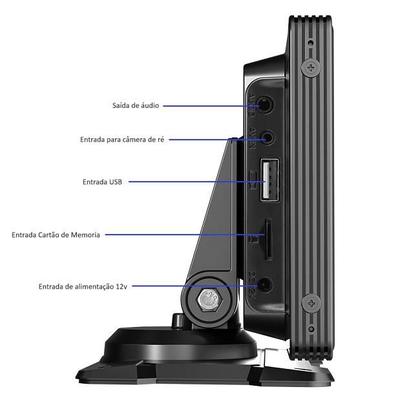 Imagem de Tela Multimídia Portátil Universal Com Espelhamento Sem Fio, Bluetooth, Tela de 10 polegadas - Não precisa de moldura