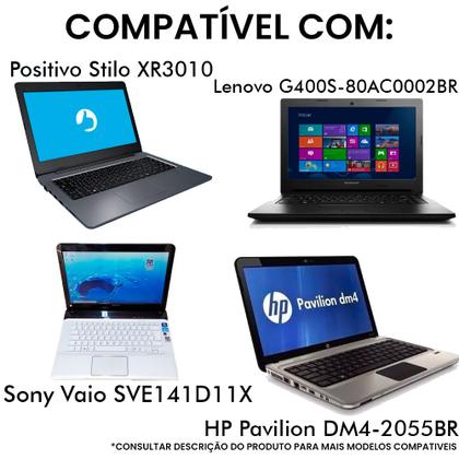 Imagem de Tela Para Notebook LED Slim 14 Polegadas 40 Pinos Up/Dw Full HD N140Bge-L41