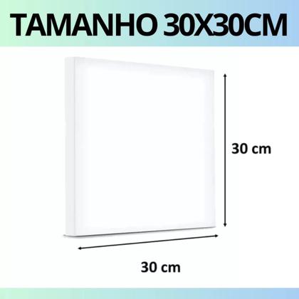 Imagem de Tela Para Pintar 30x30 Quadro Branco Pintura Desenho Arte
