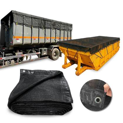 Imagem de Tela Preta Para Caminhão 5x3 Metros Para Transporte
