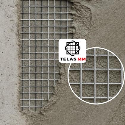 Imagem de Tela Soldada 25mm 3,00x0,50m + Arame Galvanizado 18 BWG 10m
